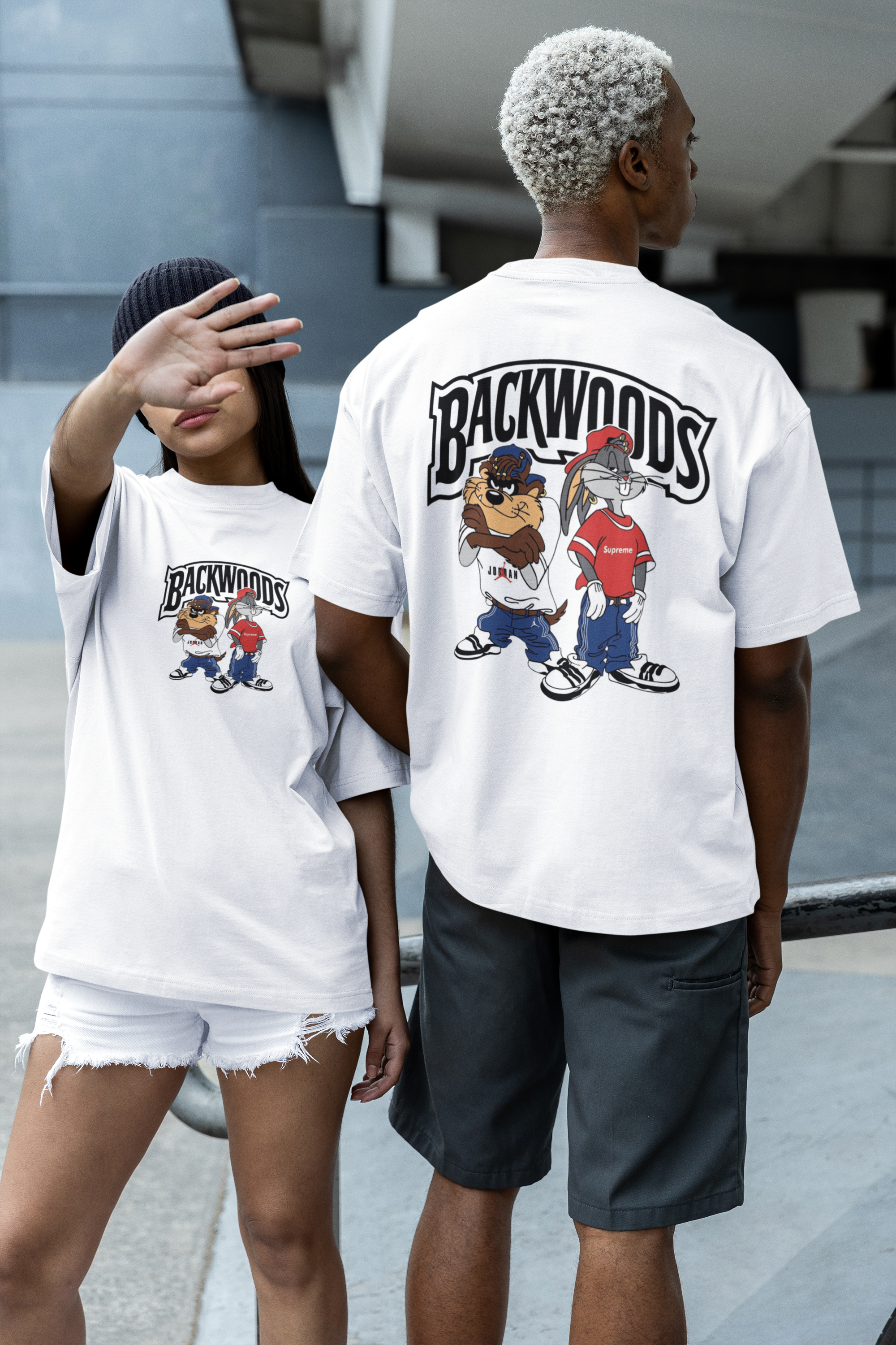 Backwood Looney Tunes Printed T-Shirt
