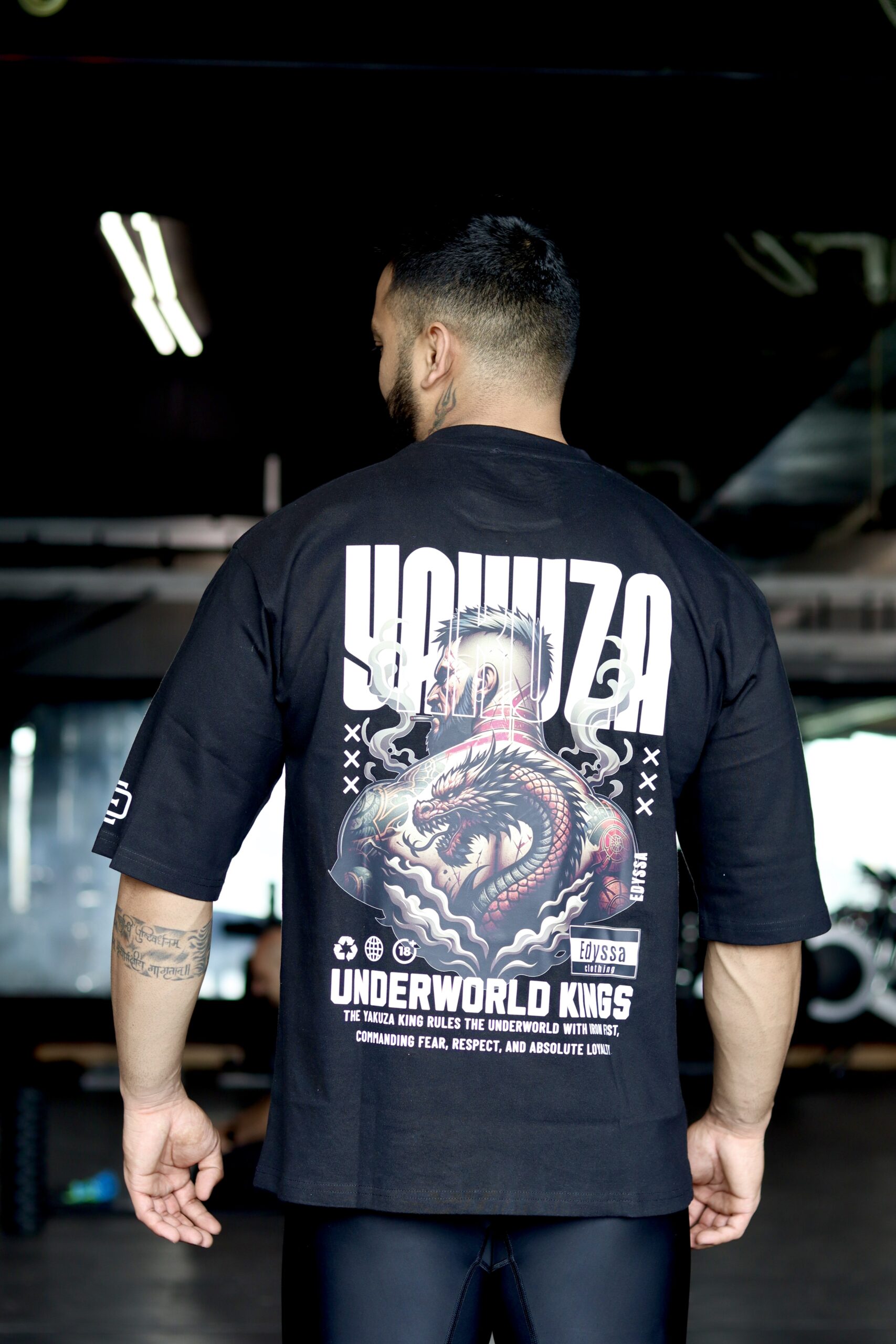 Underworld Gym Oversized Printed T-shirt