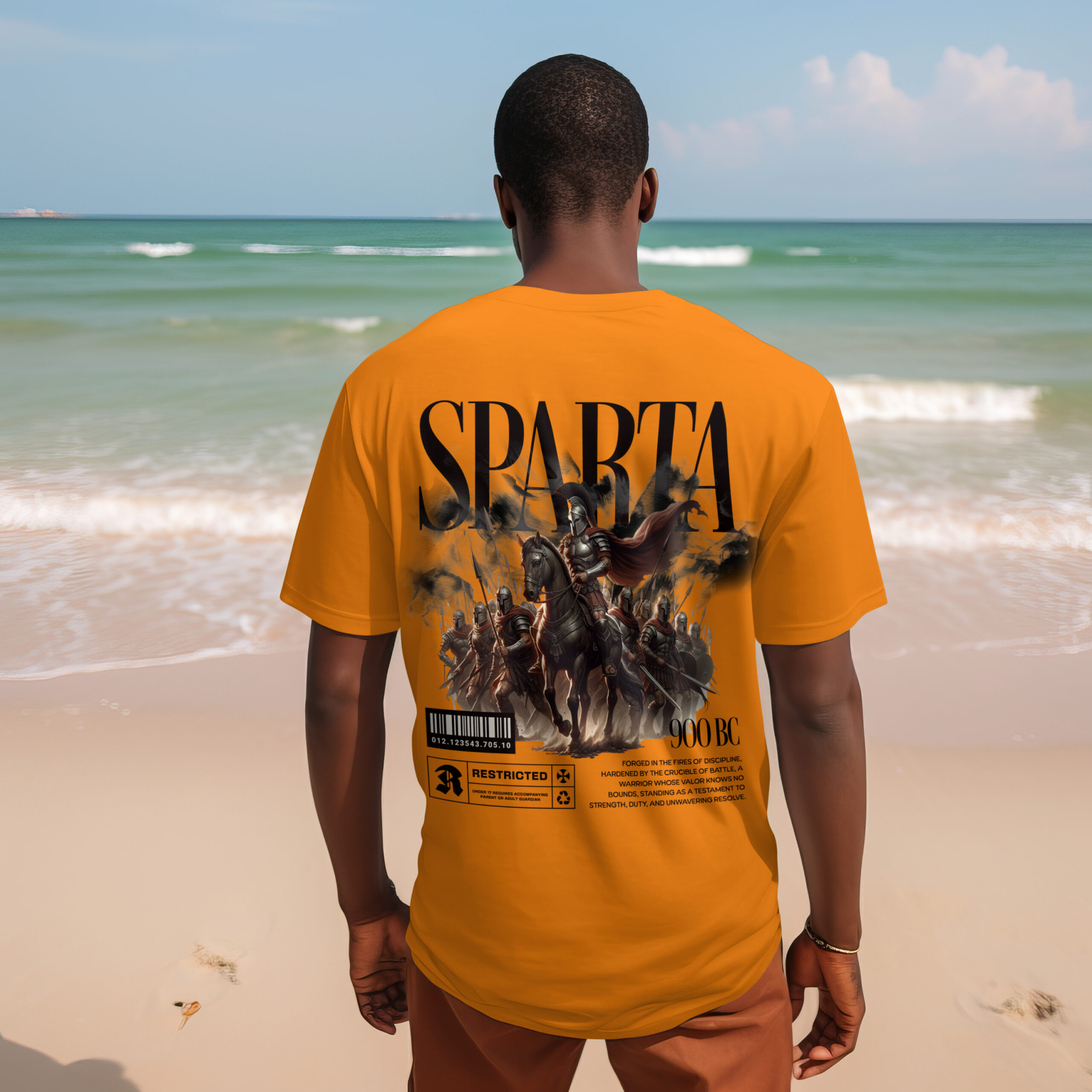SPARTA Printed Tshirts(Oversized)