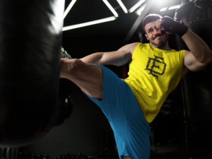 Edyssa Logo ED Printed Gym vest